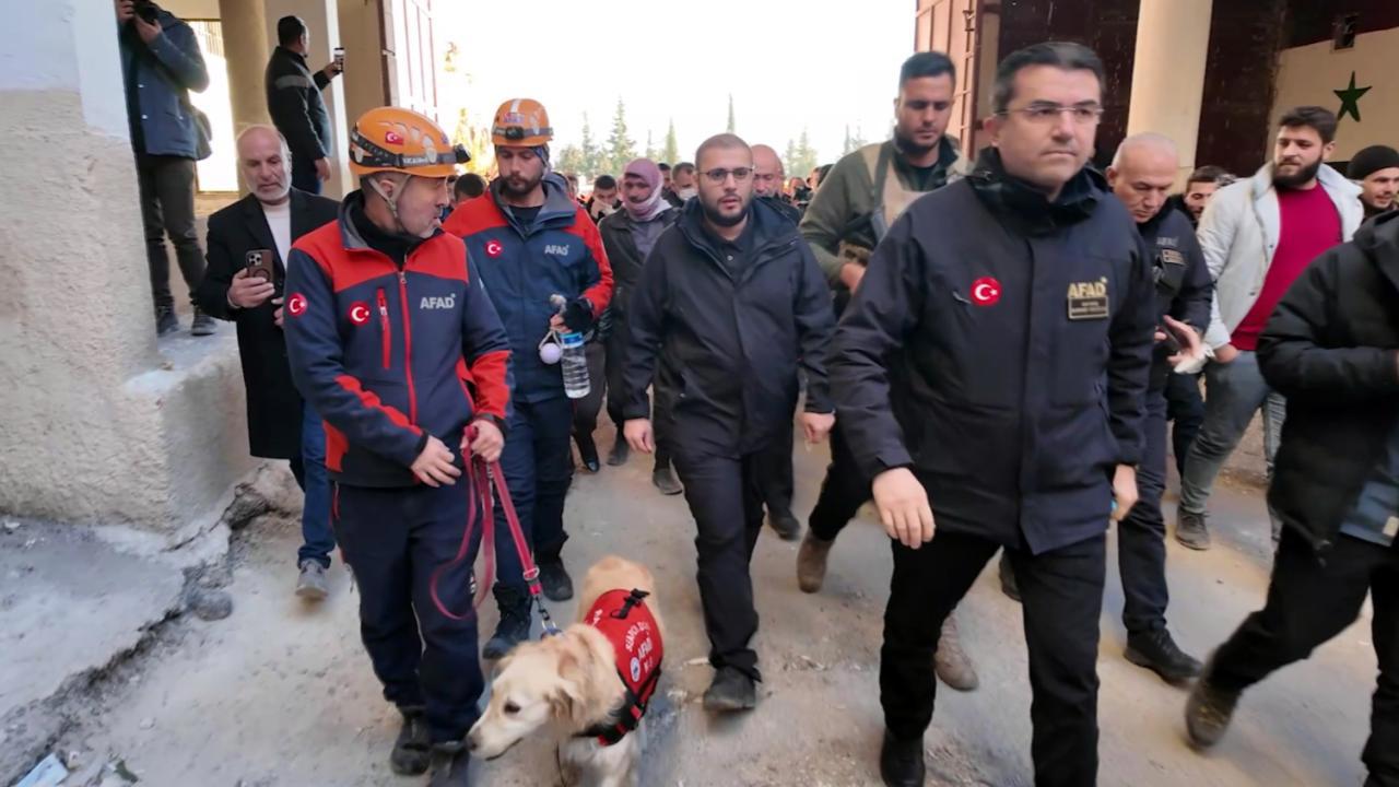 AFAD, Sednaya Hapishanesi'nde Yardım Çalışmalarına Devam Ediyor
