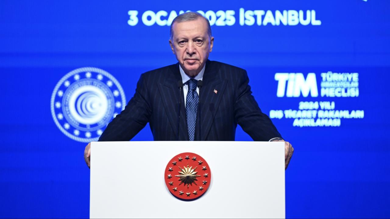 Cumhurbaşkanı Erdoğan'dan Yeni İhracat Açıklaması