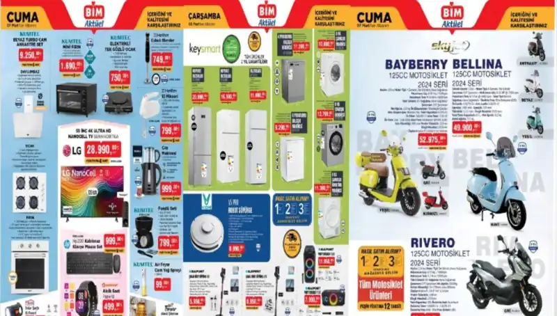 BİM’de Kaçırılmayacak İndirim Fırsatları: 4-7 Mart Aktüel Ürünler Kataloğu Açıklandı!