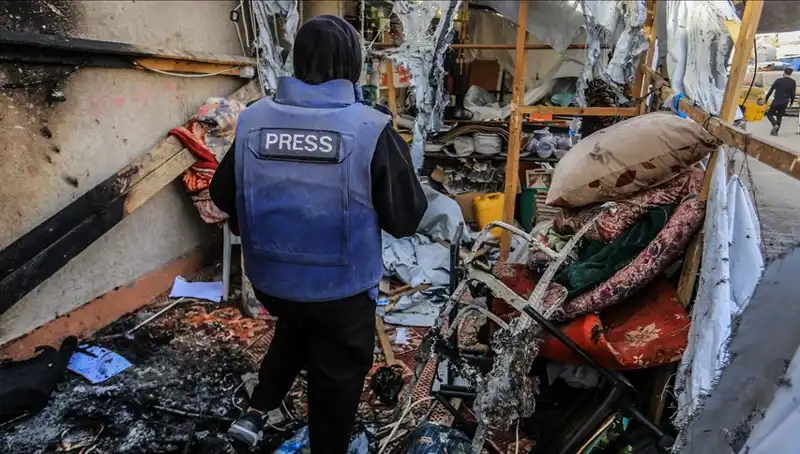 İsrail, Gazetecilerin Çadırlarını Hedef Aldığını Resmen Açıkladı
