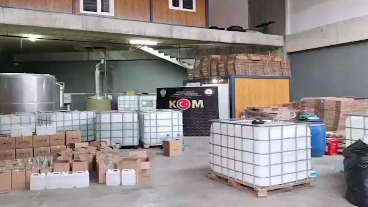 81 ilde Gerçekleşen Çengel Operasyonlarında 137 Bin Litre Sahte Alkol ve Etil Alkol Ele Geçirildi