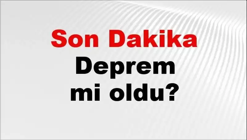 8 Ocak 2026: İstanbul ve Türkiye Genelinde Son Dakika Deprem Gelişmeleri