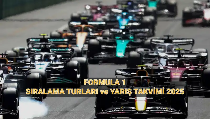 2025 Formula 1 Takvimi: Yarış Günleri ve Yayın Bilgileri
